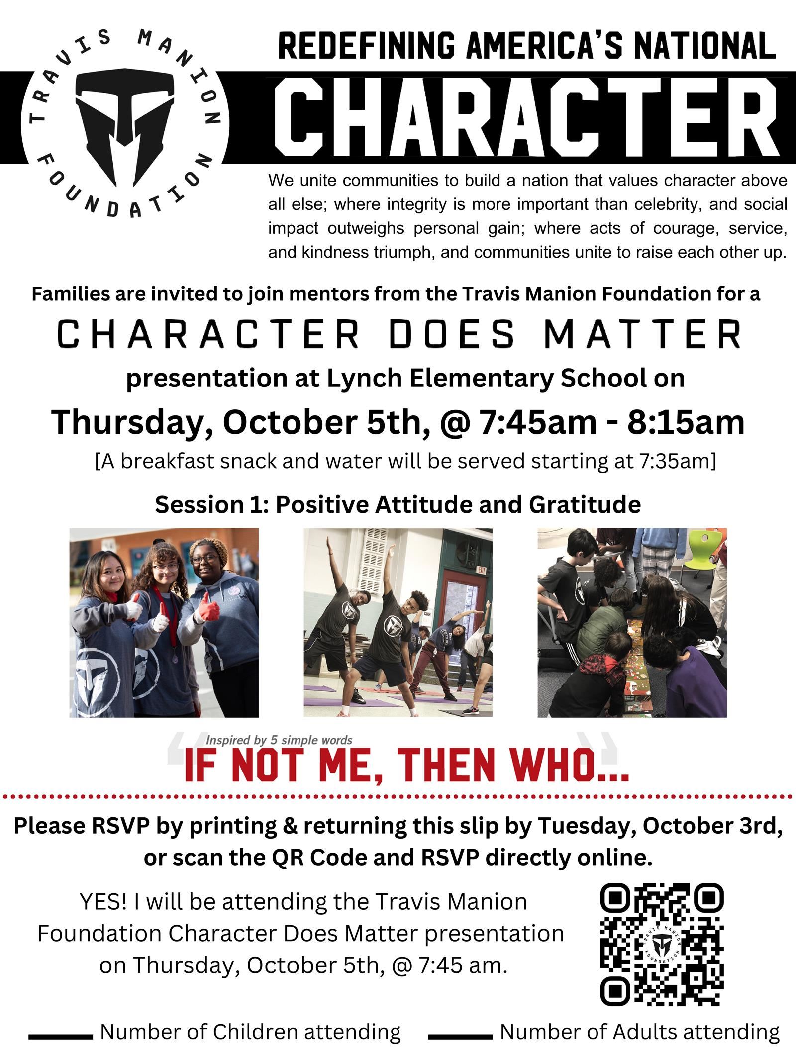  RSVP for a presentation on October 5. 